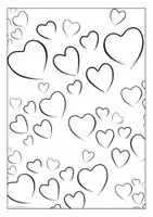Vorschau - Mal- und Bastelvorlagen - Ausmalbilder - Liebe - Valentinstag (21 Bilder) - Seite 3