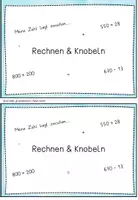 Vorschau - Arbeitsblätter - Übungsheft Wiederholung Anfang Klasse 4 Mathe mit Lösungen - Seite 3
