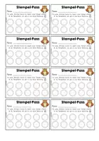 Vorschau - Anderer Materialtyp - Stempelpass Eule - Seite 1