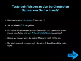 Vorschau - Quiz - interaktives Quiz: berühmtesten Bauwerke Deutschlands (PDF) - Seite 2