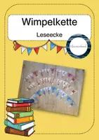 Vorschau - Poster - Wimpelkette für eine Leseecke - Deckblatt