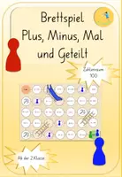 Vorschau - Spiele - Brettspiel Plus Minus Mal Geteilt (2.Klasse) - Deckblatt