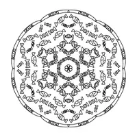 Vorschau - Mal- und Bastelvorlagen - Vertretung Mandala Fasching - Seite 3