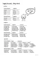 Vorschau - Arbeitsblätter - Simple Present Lerntheke - Beginners - mit Lösungen - Seite 1