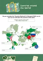 Vista previa - Unidades / Secuencias / Situaciones de Aprendizaje - All around the world - Worksheets and material - Portada