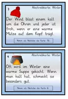 Vorschau - Stationenlernen - Abschreibkartei Winter - Seite 3