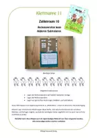 Vorschau - Stationenlernen - Klettmappe 11 - ZR 10 Rechenoperation Addition/Subtraktion - Seite 1