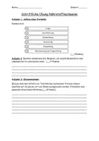 Vorschau - Arbeitsblätter - Schriftliche Übung Nährstoffnachweise - Seite 3