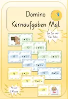 Vorschau - Spiele - Domino zu den Kernaufgaben im Malrechnen - Deckblatt