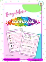 Vista previa - Hojas de trabajo - Recopilatorio Carnaval - Portada