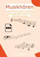 Vorschau - Arbeitsblätter - Dur oder Moll? Wir finden es heraus! (Teil 2) - Deckblatt