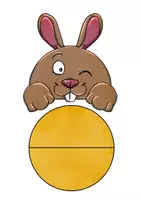 Vorschau - Stationenlernen - Frühling - Ostern : Wackelbild - Osterhase basteln - Seite 3
