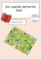 Vorschau - Spiele - Montessori Wortartenspiel: Das Land der Wortarten - Deckblatt