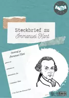 Vorschau - Arbeitsblätter - wachsendes Materialpaket: philosophische Steckbriefe - Deckblatt