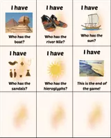 Vorschau - Spiele - Materialpaket Vokabelarbeit Altes Ägypten bilingual - Seite 1
