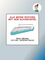 Vorschau - Arbeitsblätter - Alle meine Entchen Glockenspiel-frau bruno - Deckblatt