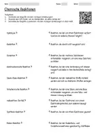 Vorschau - Arbeitsblätter - Arbeitsblätter zum Thema "Chemie" + Lösung & MP3 + - Seite 1