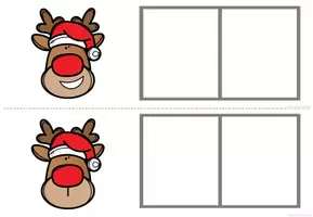 Vorschau - Fördermaterial/Inklusion - Silben lesen: Rentiernamen im Advent - Seite 2