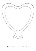 Vorschau - Arbeitsblätter - Kunst - Fensterbild - Sun Catcher - Ballon Herz - Liebe - Fasching, Karneval - für Valentinstag, Muttertag, Vatertag - Seite 1