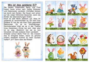 Vorschau - Arbeitsblätter - Lesespaziergang Ostern - Seite 1