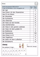 Vorschau - Arbeitsblätter - Lesespaziergang Ostern - Seite 2