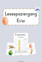Vorschau - Arbeitsblätter - Lesespaziergang SPARPAKET - Seite 1