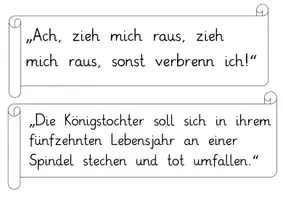 Vorschau - Poster - Spannender Märcheneinstieg - Märchensprüche zuordnen - Seite 3