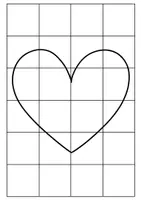 Vorschau - Mal- und Bastelvorlagen - Zufallsbilder Valentinstag, Kunst Grundschule - Seite 2
