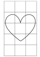 Vorschau - Mal- und Bastelvorlagen - Zufallsbilder Valentinstag, Kunst Grundschule - Seite 3