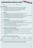 Vorschau - Anderer Materialtyp - Selbsteinschätzungsbogen & Feedback mündliche Leistung Englisch - Seite 3