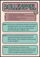 Vorschau - Arbeitsblätter - Freundschaft - Rollenspiel im Ethikunterricht - Seite 2