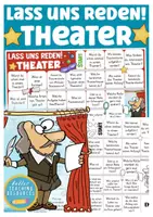 Vista previa - Juegos / Gamificación - juego alemán, Deutsch Spiel Sprechen: Theater / Kunst - Portada