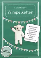 Vorschau - Anderer Materialtyp - Schafklasse - Wimpel / Wimpelketten - Deckblatt