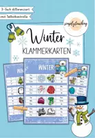 Vorschau - Spiele - Winter - Klammerkarten - 3fach differenziert - Deckblatt