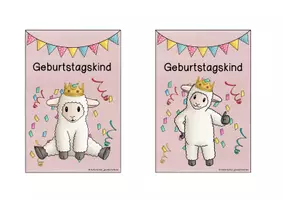 Vorschau - Bildkarten - Schafklasse - Geburtstagsschilder / Geburtstagsaufsteller - Seite 2