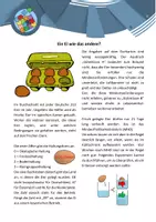 Vorschau - Arbeitsblätter - Gruppenarbeit - Hühnerhaltung (NuT6) - Deckblatt