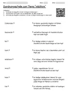 Vorschau - Arbeitsblätter - Lernposter + Arbeitsblätter zum Thema "Waldtiere" + Lösung & MP3 + Infografik - Seite 3