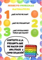 Vista previa - Refuerzo / NEE / Materiales de apoyo - RESUELVO PROBLEMAS MATEMÁTICOS - Portada