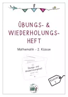 Vorschau - Arbeitsblätter - Übungs- und Wiederholungsheft 2. Klasse Mathematik - Deckblatt
