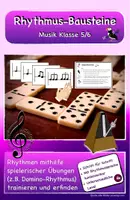 Vorschau - Mal- und Bastelvorlagen - Rhythmen spielerischen Lernen - Deckblatt