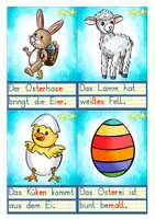 Vorschau - Bildkarten - Schreibspaziergang: Ostern (Wörter und erste Sätze schreiben) - Seite 3