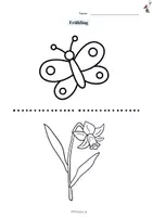 Vorschau - Mal- und Bastelvorlagen - Frühlingsbilder zum Ausmalen - Seite 2