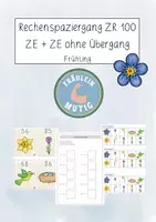 Vorschau - Stundenentwürfe - Rechenspaziergang ZE + ZE ohne Zehnerübergang - Deckblatt