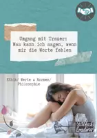 Vorschau - Arbeitsblätter - Thema Tod: Was kann ich sagen, wenn mir die Worte fehlen - Deckblatt