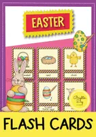 Vista previa - Tarjetas / Manipulativos - Easter Flash Cards; tarjetas con imágenes (inglés) - Portada
