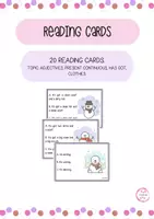 Vista previa - Juegos / Gamificación - Snowmen Reading Cards - Portada