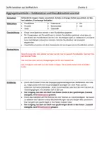 Vorschau - Arbeitsblätter - Aggregatzustände im Stoffteilchenmodell - Sublimation von Iod - Deckblatt