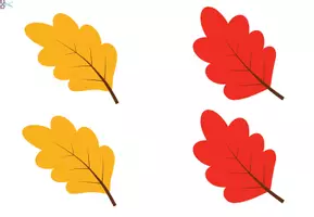 Vorschau - Fördermaterial/Inklusion - Klettaufgaben: Blätter & Farben (Figur-Grund-Wahrnehmung) - Seite 3