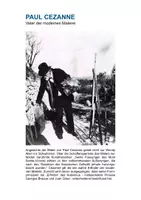 Vorschau - Arbeitsblätter - KUNSTSTUNDE: Paul Cezanne - Vater der modernen Malerei - Seite 1