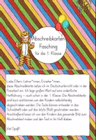 Vorschau - Stationenlernen - Abschreibkartei Fasching Druckschrift (Klasse 1) Deutsch - Seite 3